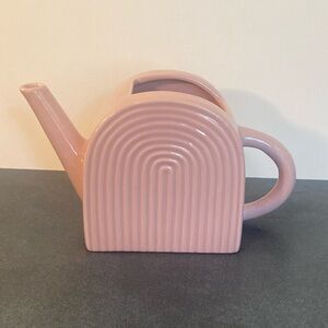 Target Pink Arch Ceramic Watering Can or Vase